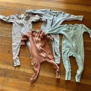 Parade organics long sleeve bundle 6-12m